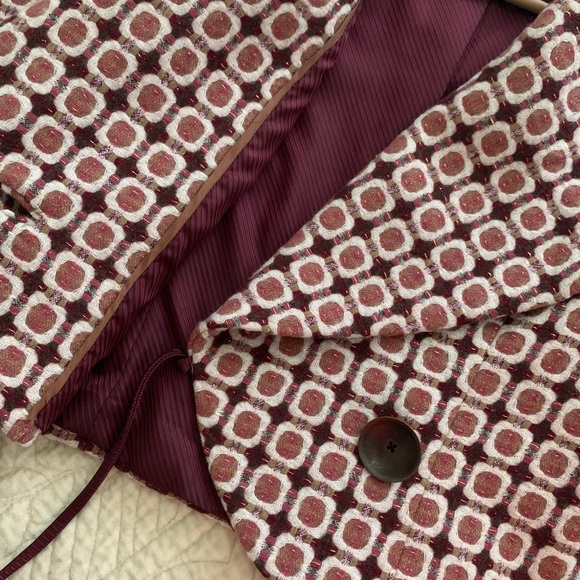 Anthro Austin Wool Wrap Coat - Picture 4 of 10